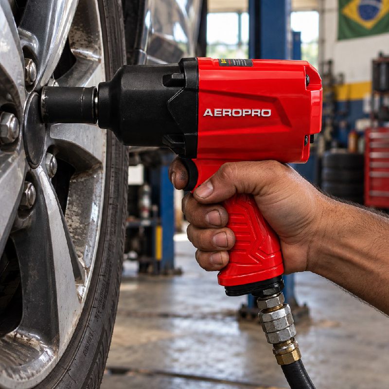Chave de Impacto Pneumática 1/2'' (A398) - Aeropro