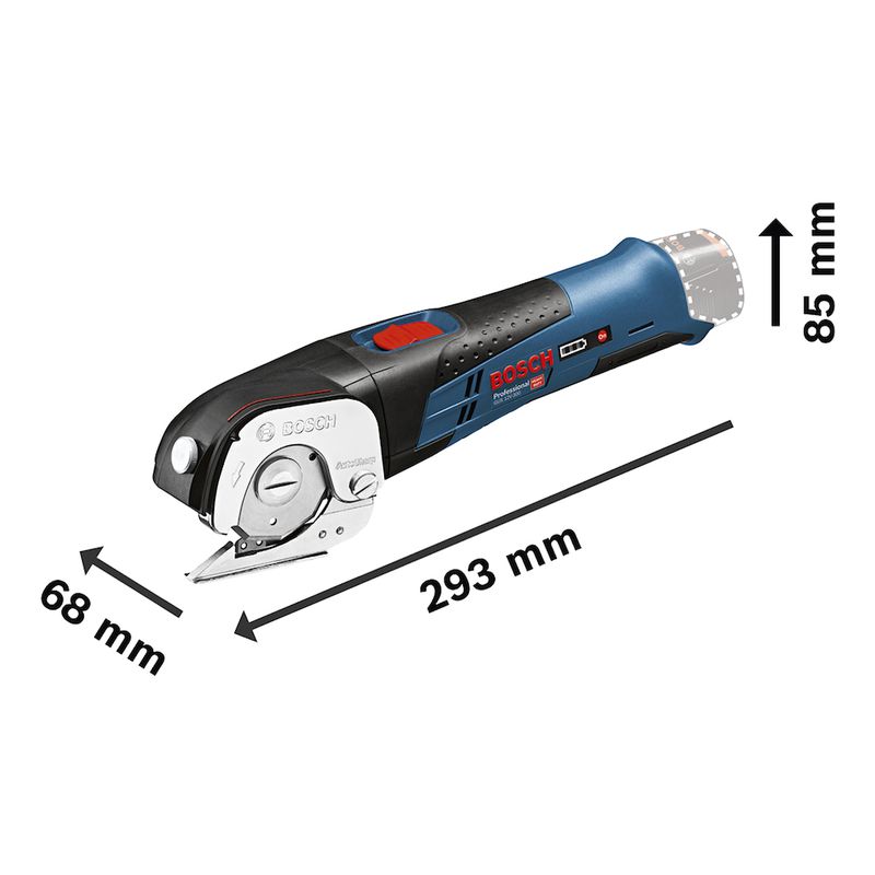 Tesoura Universal a bateria Bosch GUS 12V-300, 12 V SB