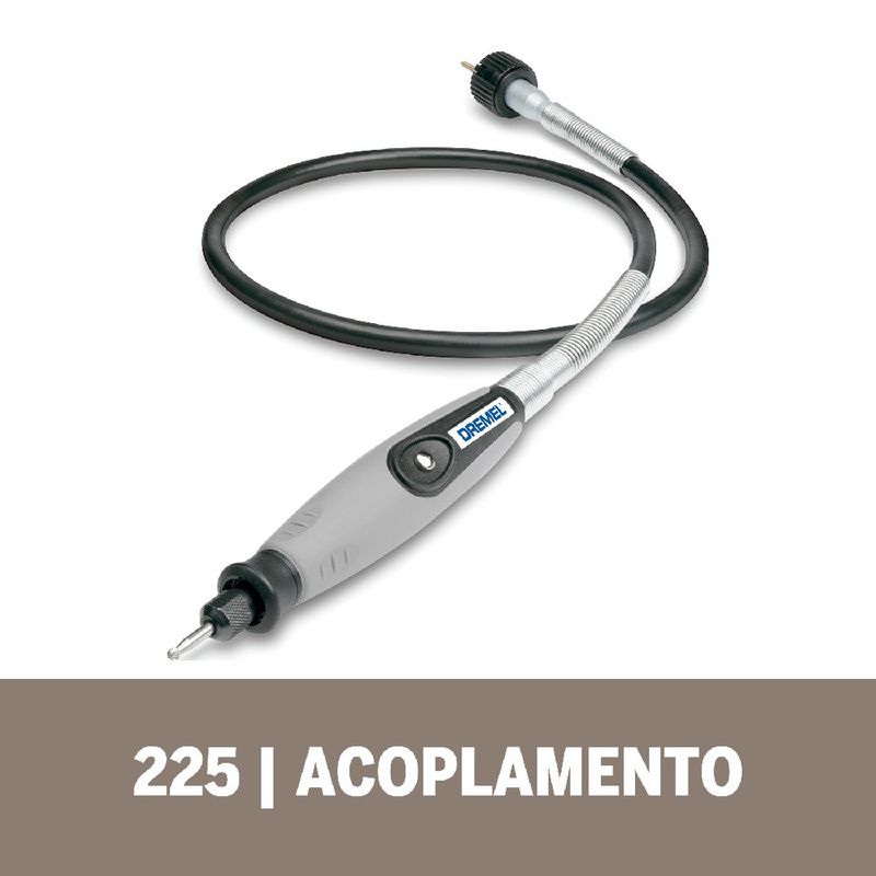 Eixo Flexível Para Detalhes Modelo 225 - Dremel 