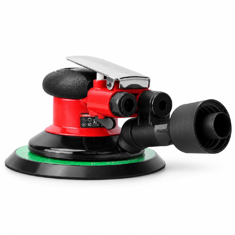 Lixadeira Orbital Pneumática Com Aspiração 6'' (RP 7336S) - Aeropro