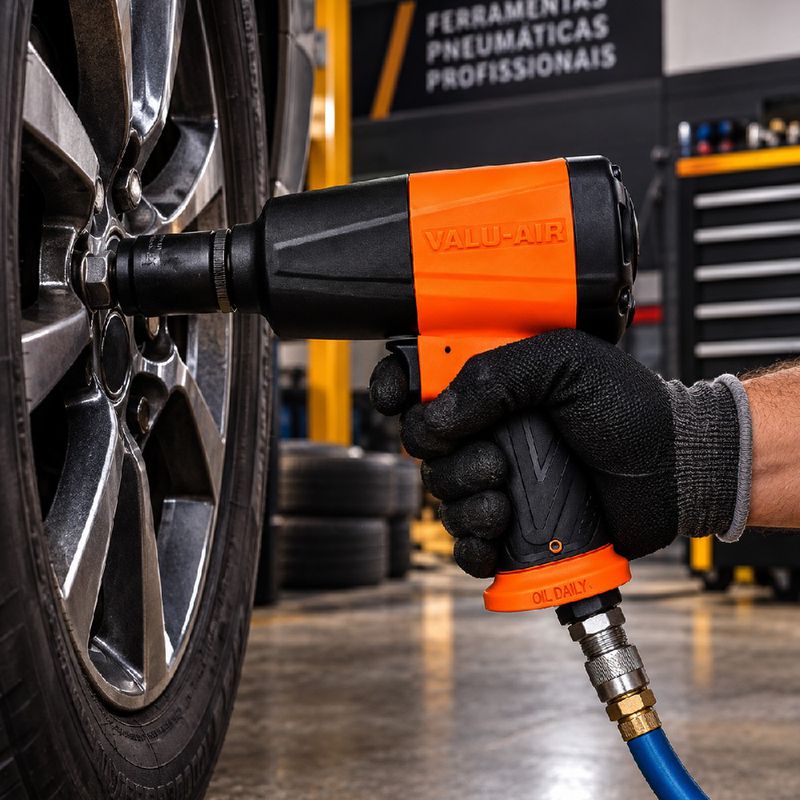 Chave de Impacto Pneumática 1/2'' (V702) - Aeropro
