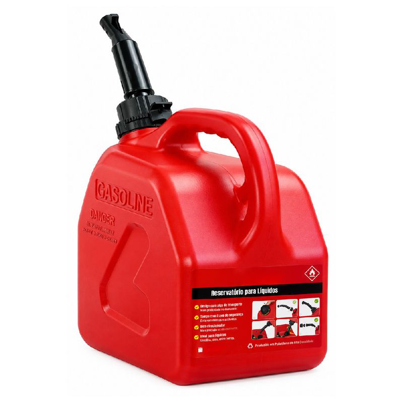 Cortador de Grama a Combustão CC50M + Galão Para Abastecimento Manual 10L - Tramontina