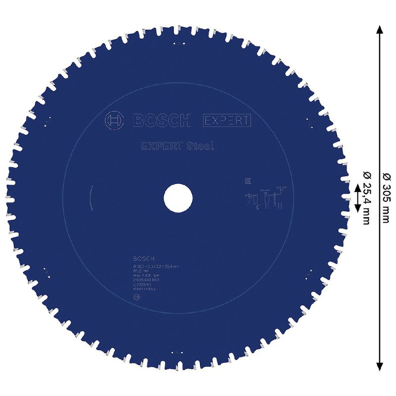 Lâmina de Serra Circular Expert 12'' x 60z (2608643060) - Bosch