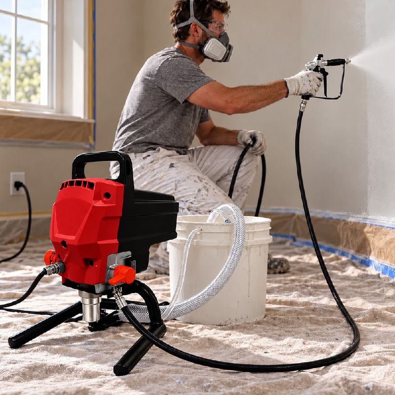 Pistola de Pintura Elétrica Airless 950W / 1.2 Hp / 220V (R8628) - Aeropro