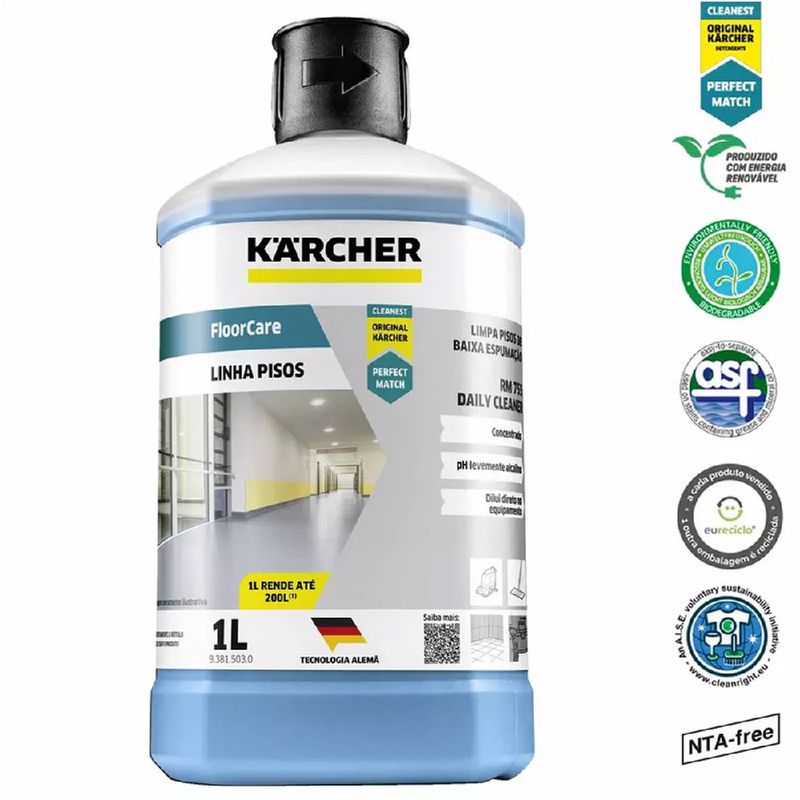 Lavadora e Secadora de Pisos BR30/4-C + Floor Care 1L (RM 755) Daily - Karcher