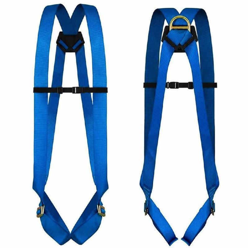 Cinturão de Segurança Blue Line CG1A e Talabarte Com Absorvedor de Energia CG 344AB - Carbografite