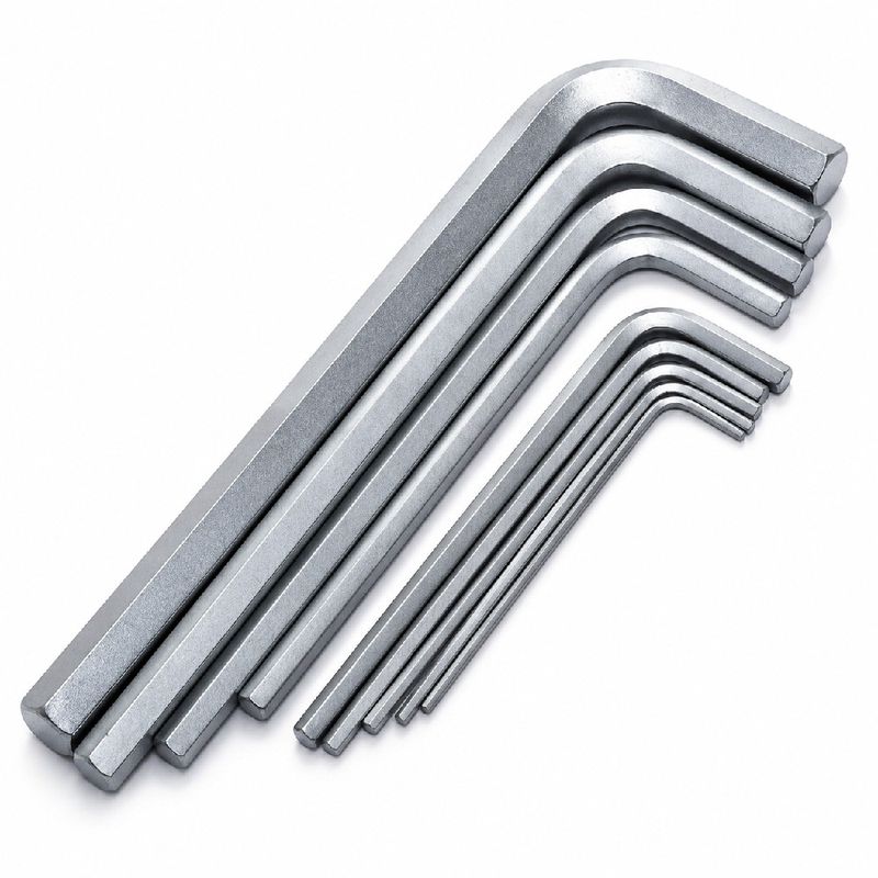 Jogo de Chaves Hexagonais Longas 1,5 a 10mm (ST09107ASJ) - Sata