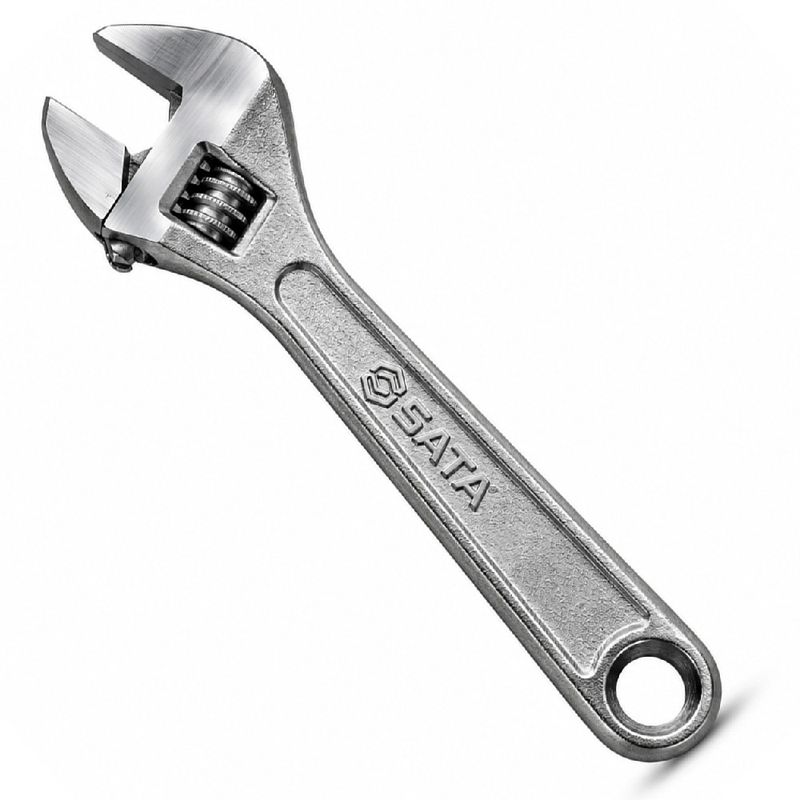 Chave Ajustável Cromada em Polegadas (pol) - Sata