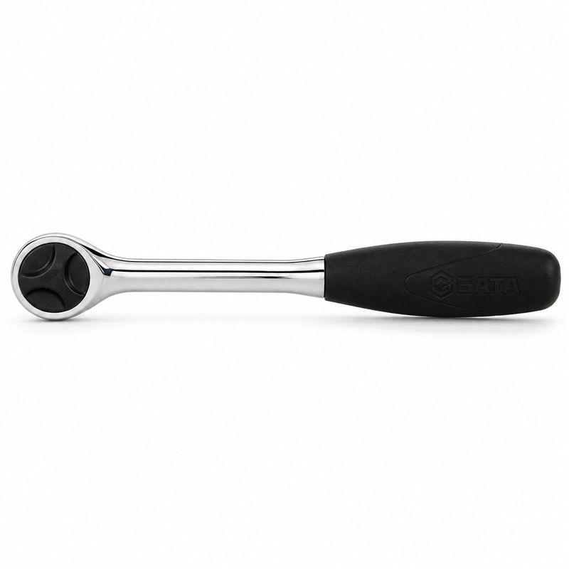 Chave de Catraca Com Cabeça Redonda 1/2'' (ST13901SC) - Sata