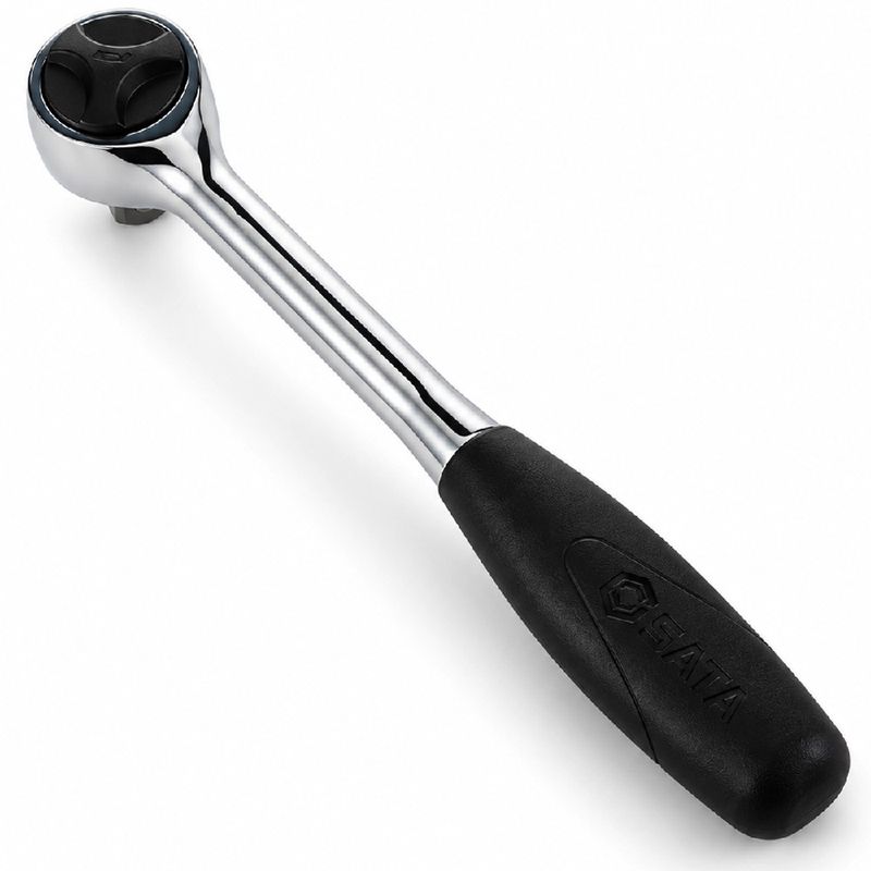 Chave de Catraca Com Cabeça Redonda 1/2'' (ST13901SC) - Sata