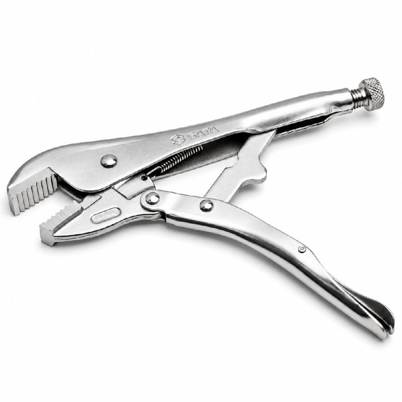 Alicate de Pressão Com Mordente Reto 10'' (ST71203ST) - Sata