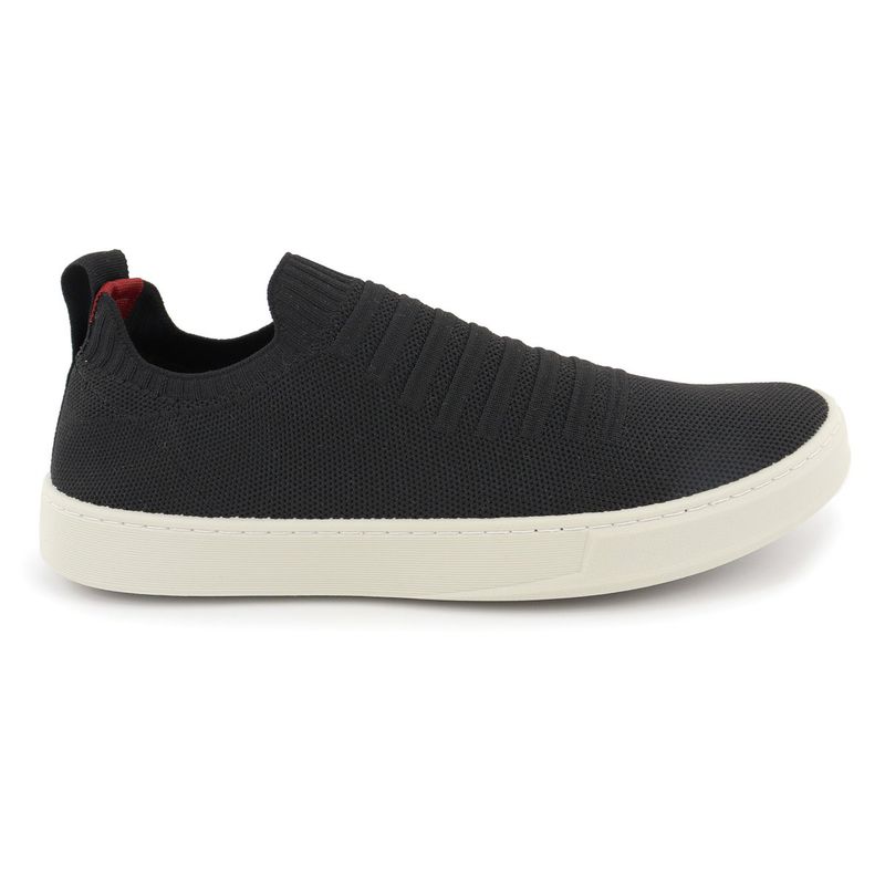 Tênis Knit Tecido Meia Palmilha Em Gel Super Confo... - Sapato de Fábrica