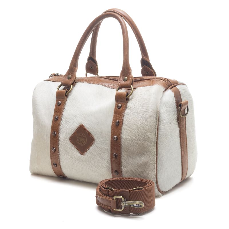 Bolsa Baú Pelo Branca - BAG... - TEXAS RANGERS