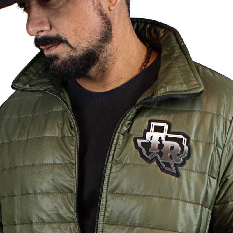 Jaqueta Masculina TR Verde ... - TEXAS RANGERS