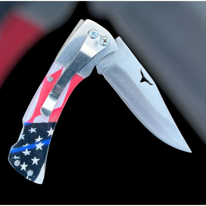 Canivete de Bolso em Aço In... - TEXAS RANGERS