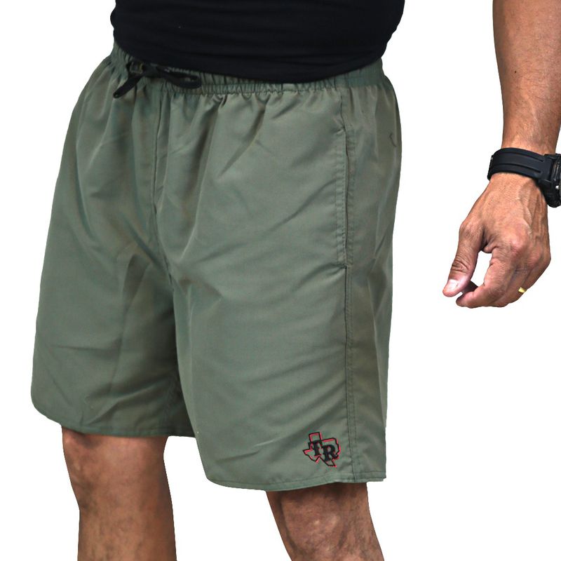 Shorts Masculino Tactel Ver... - TEXAS RANGERS