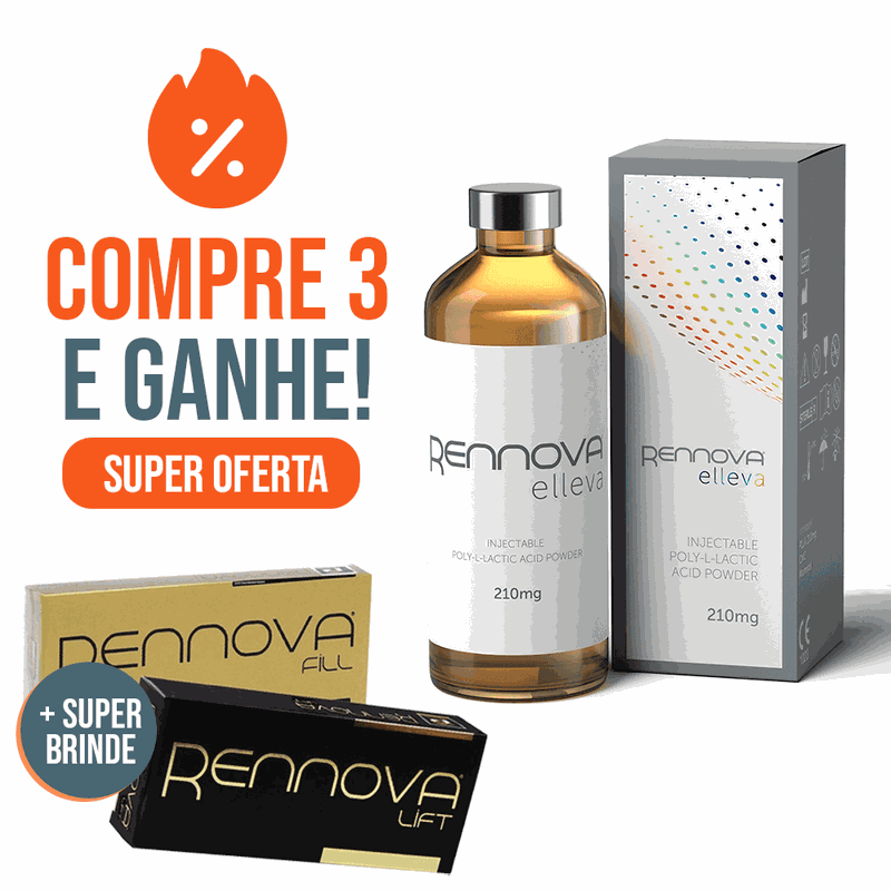 3 RENNOVA ELLEVA 210mg [COMPRE 3 E GANHE 1 BRINDE]