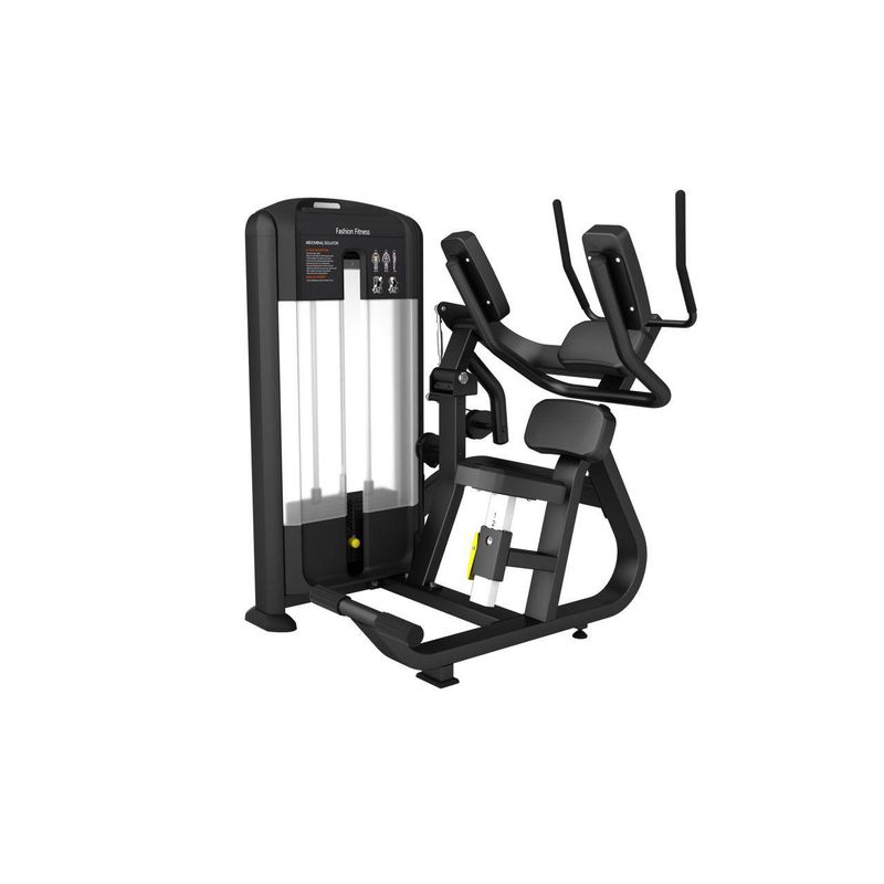 Abdominal Máquina New Black - WTM Fitness