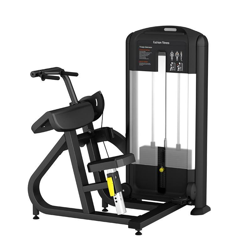 Triceps Maquina New Black - WTM Fitness