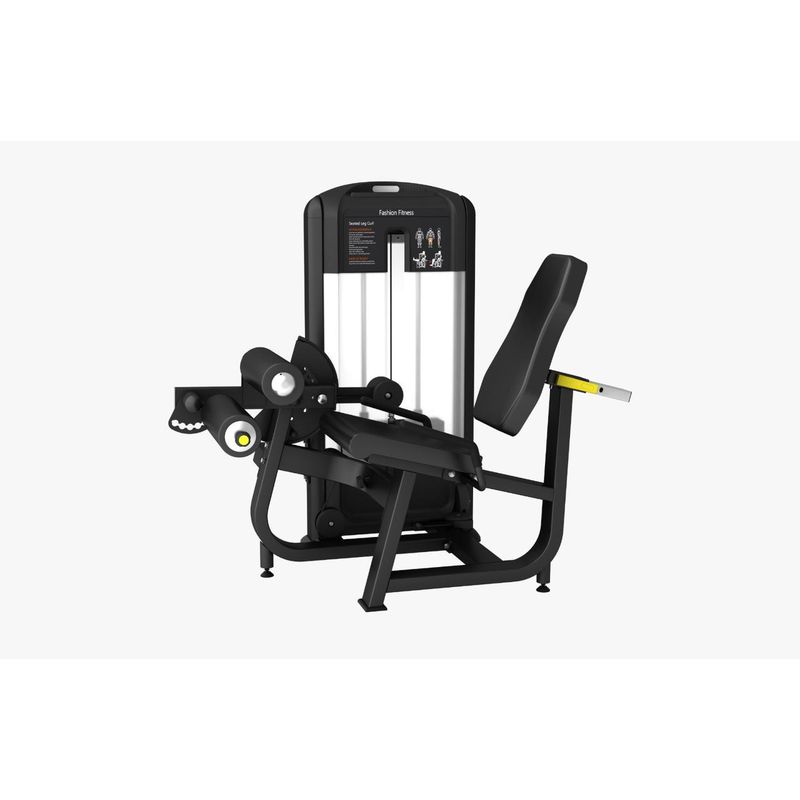 Cadeira Flexora New Black - WTM Fitness