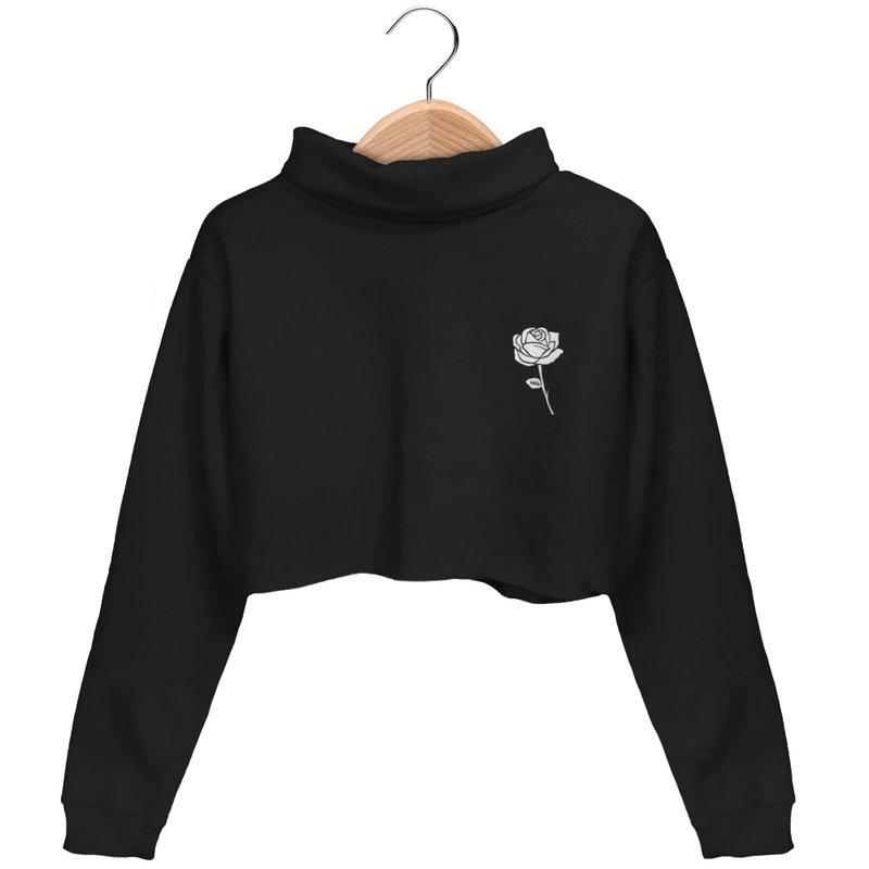 blusa de moletom preta
