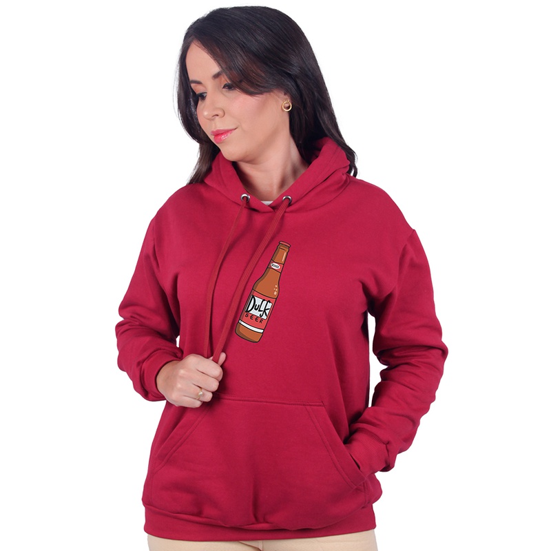 drinking moletom com capuz with beer pocket