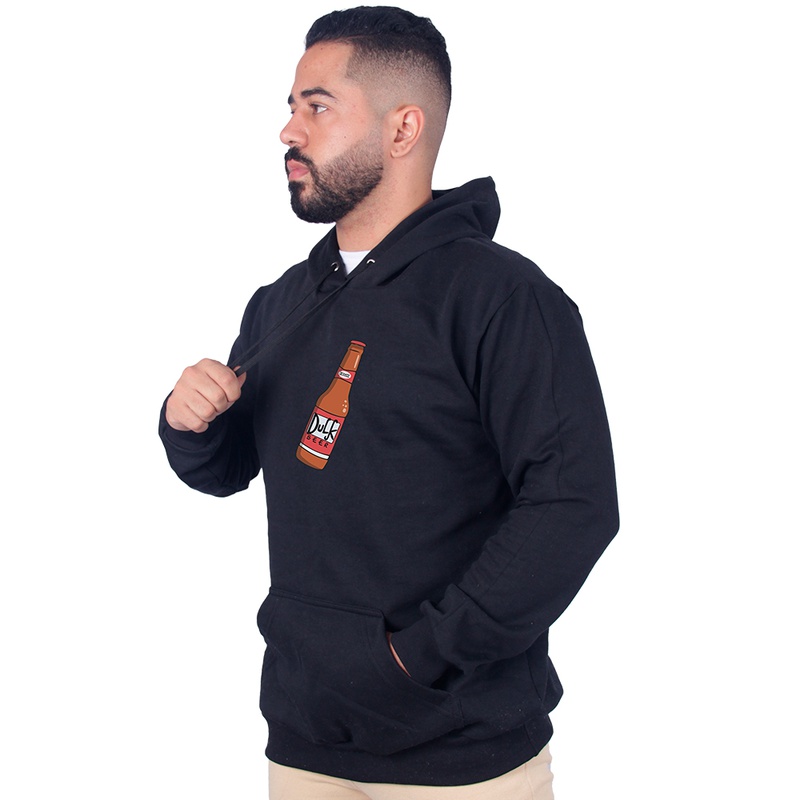 beer pocket moletom com capuz