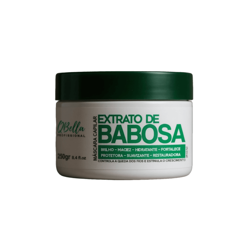Máscara Extrato de Babosa QBella profissional 250gr