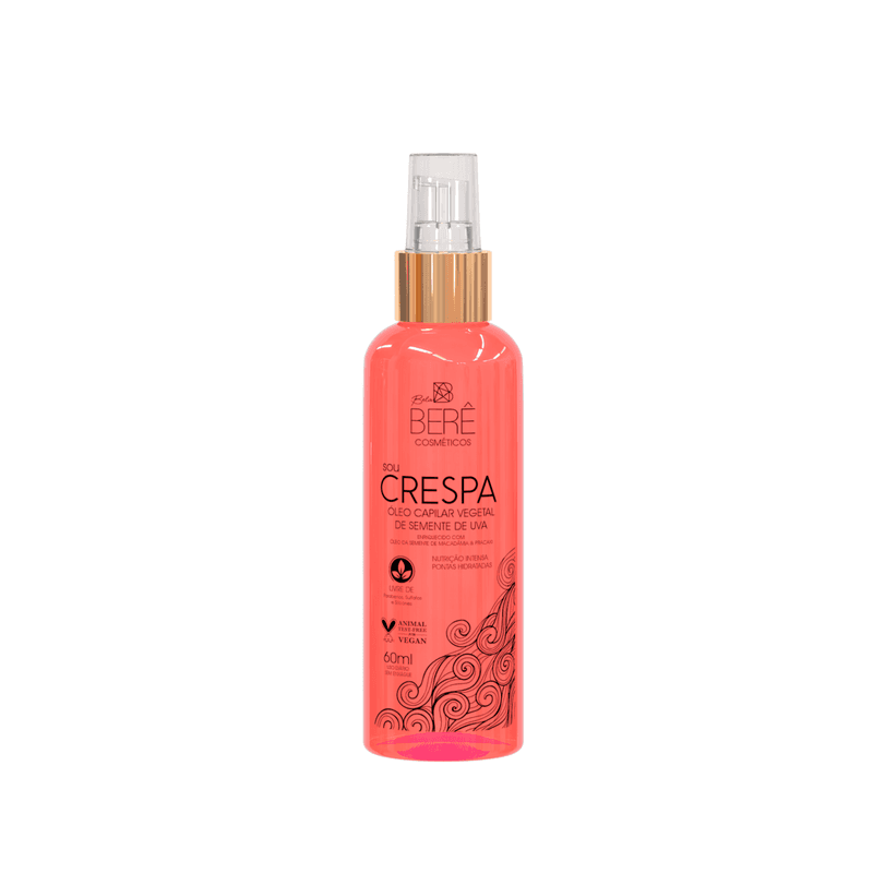 Óleo Vegetal Sou Crespa 60ml - BELABERE