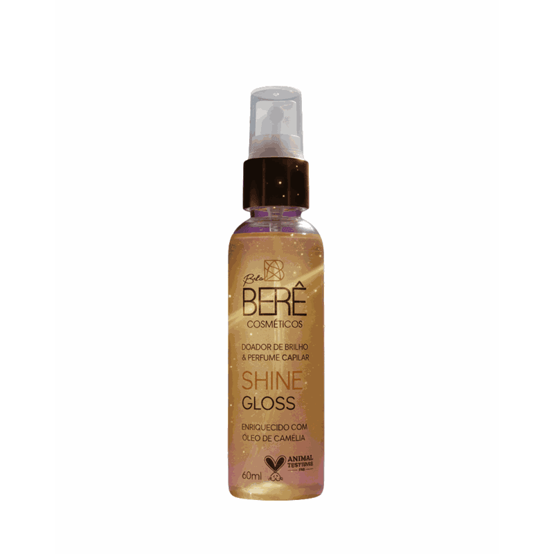 SHINE GLOSS Doador de Brilho & Perfume Capilar 60m - BELABERE