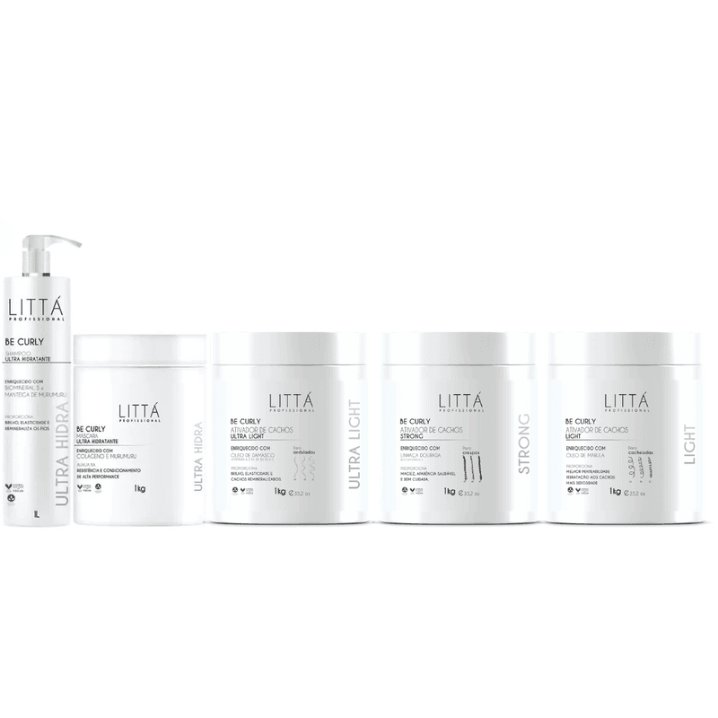 Kit Be Curly Ativador da sua escolha (Shampoo + Má... - BELABERE