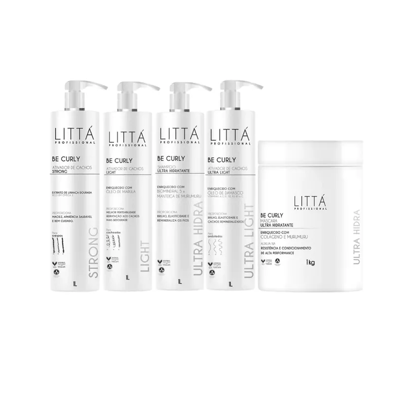 Kit Be Curly - Littá Profissional - BELABERE