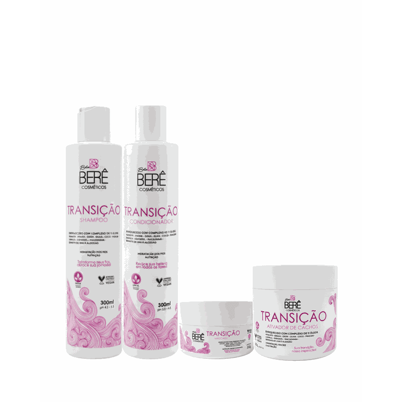 Kit Transição Capilar 300g - BELABERE