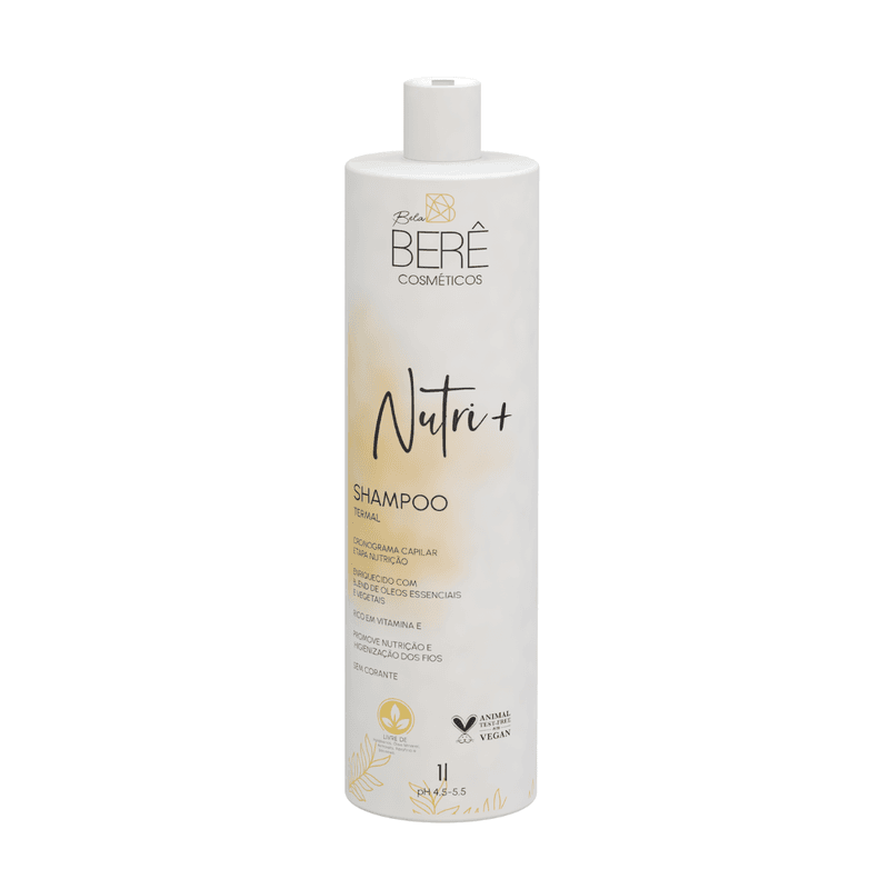 Shampoo Termal Nutri+ Cronograma Etapa Nutrição 1 ... - BELABERE
