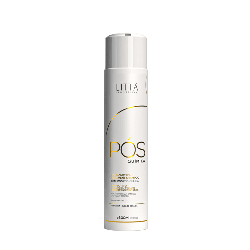 Shampoo Pós Química Littá Profissional 300ML - BELABERE