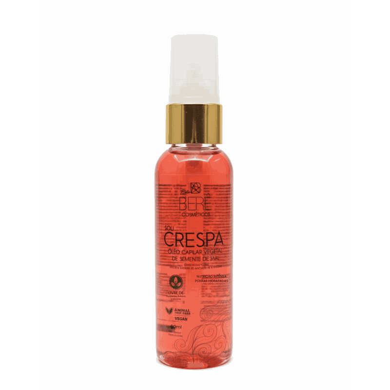 Oleo vegetal Sou Crespa 60ml - BELABERE
