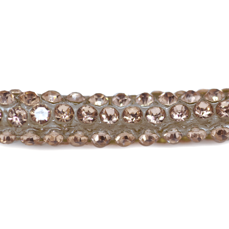 Cordão de Strass Bee 360º (3,5mm) - Light Peach 