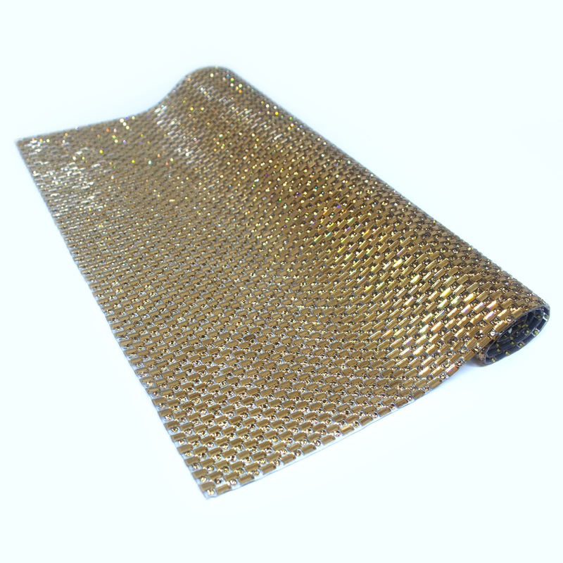 Mini Manta de Strass Nero 24x40cm - LCT