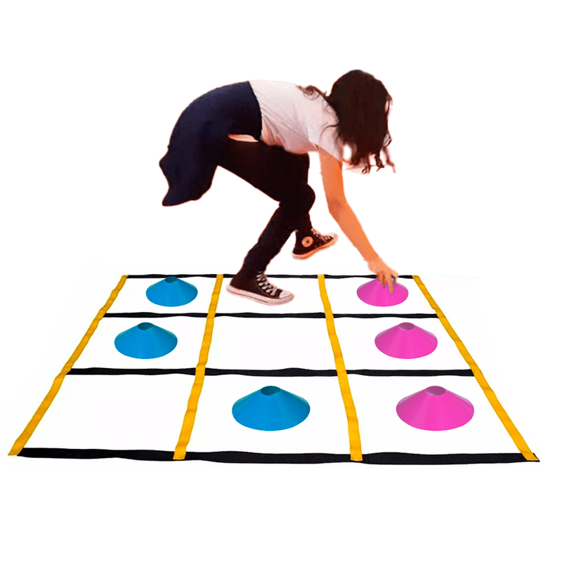 Kit para Circuito Jogo da Velha para Treinamento e... - Diamond Fit