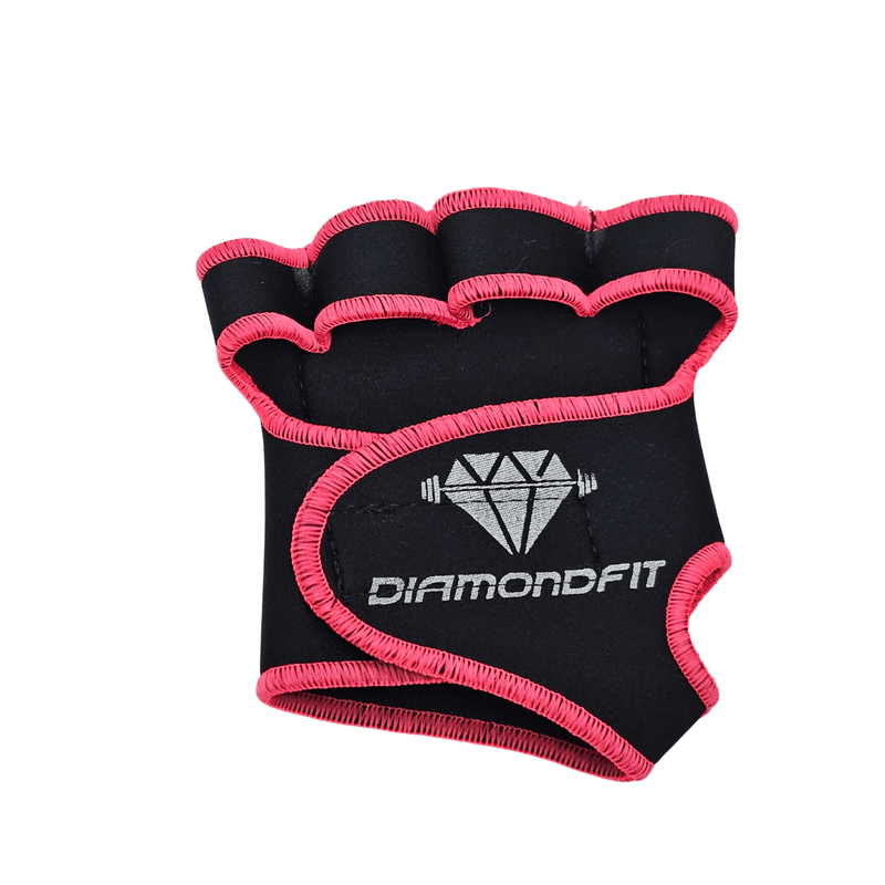 Par de Luva de Proteção Academia para Musculação N... - Diamond Fit