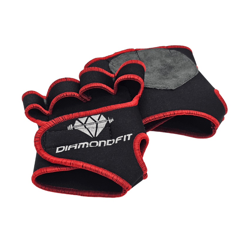 Par de Luva de Proteção Academia para Musculação N... - Diamond Fit