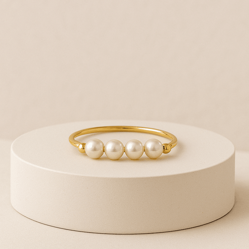 Anel Pipa- banho ouro 18k