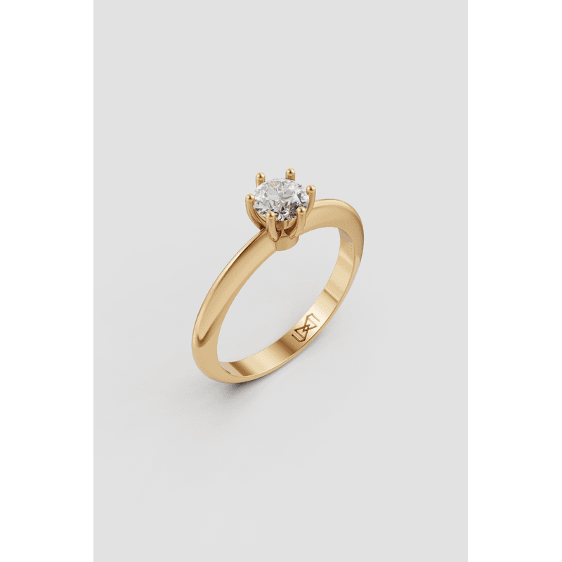 Solitário Amoris 7 em Ouro 18k