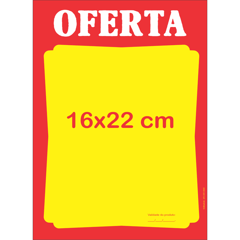 Cartaz de Oferta