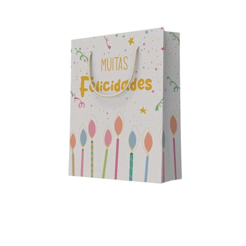 SACOLA MUITAS FELICIDADES