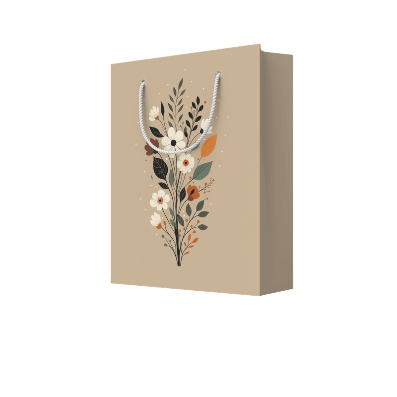 SACOLA OUTONO FLORES