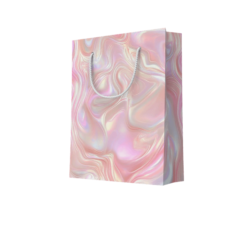 Sacola Rosa Perolada 