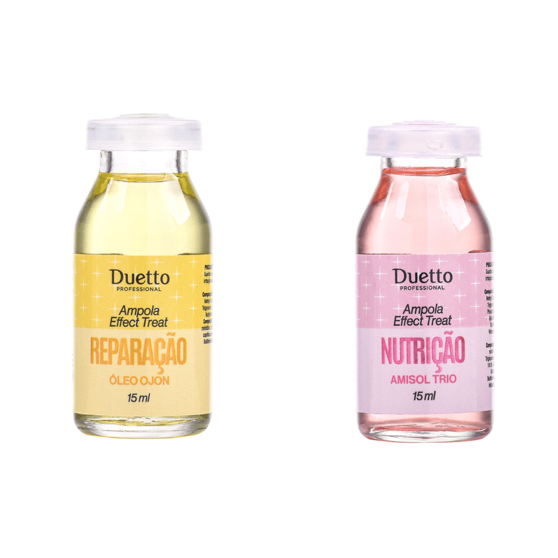 2 Ampolas de Nutrição Duetto Professional 30ml