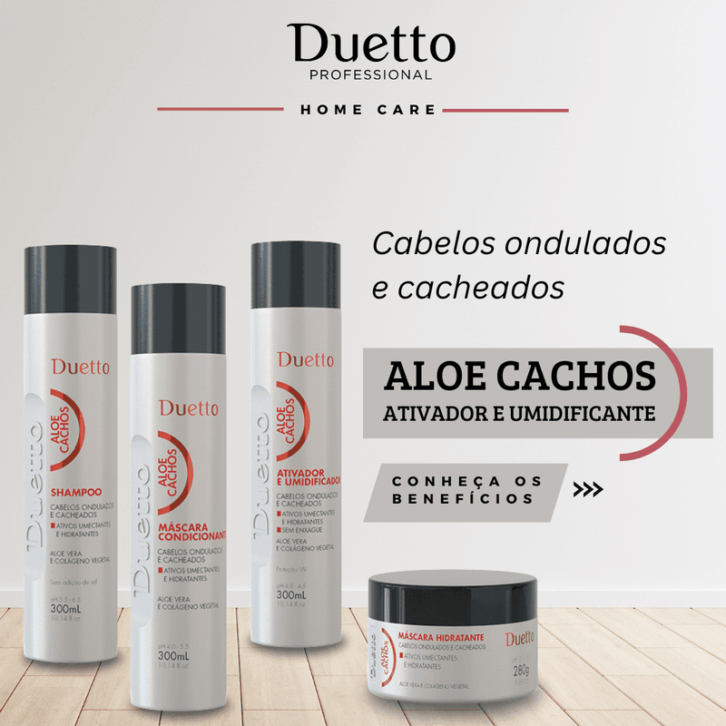 Kit Home Care Aloe Cachos Duetto 280g