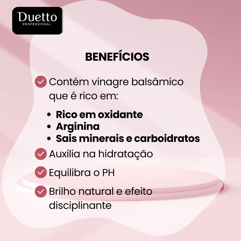 Kit Tratamento Não Fico Sem Revitalização Ácida Duetto 
